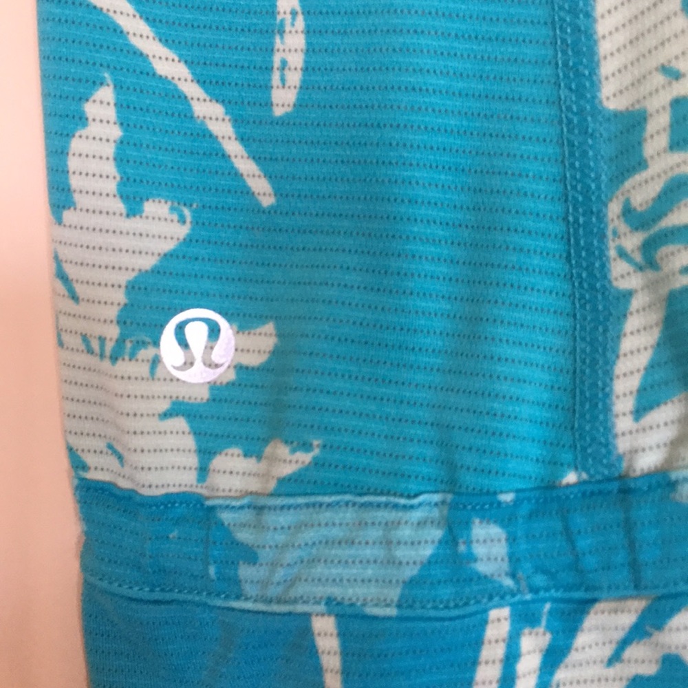 Lululemon Blue Racerback - Picture 5 of 5